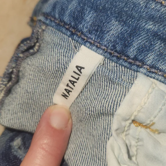 GRLFRND Natalia Jeans High Rise Split Hem Size 30 - Picture 7 of 9